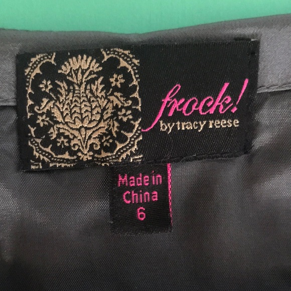 Tracy Reese grey pleated silk dress - Picture 5 of 7